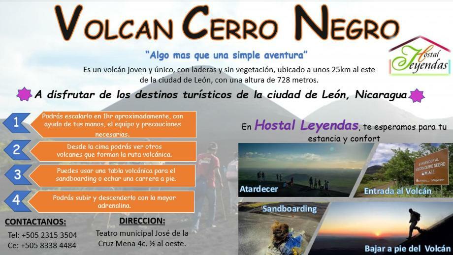 Hostal Leyendas León Eksteriør bilde
